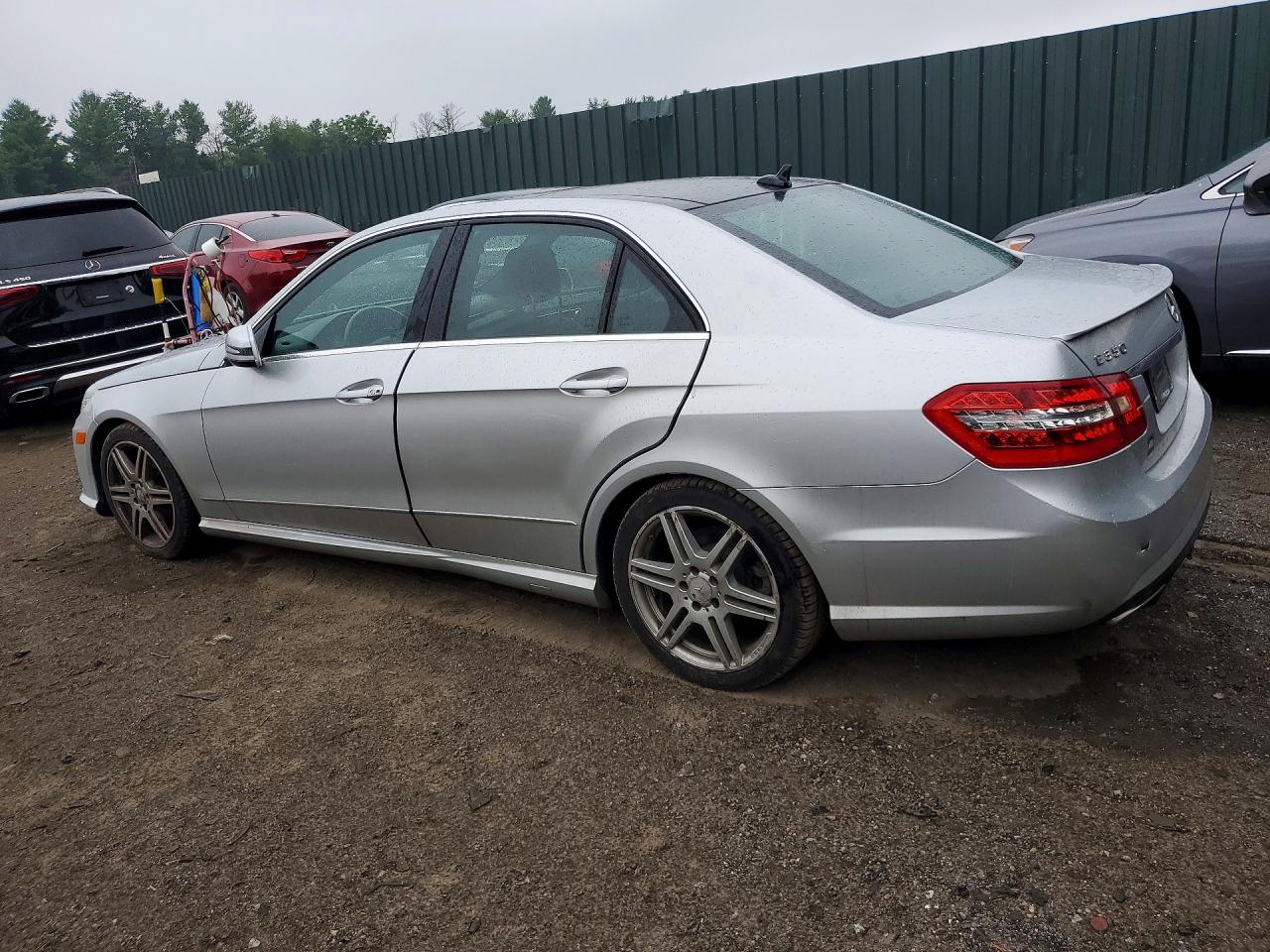 2011 Mercedes-benz E 350 4matic Silver vin: WDDHF8HB5BA296660