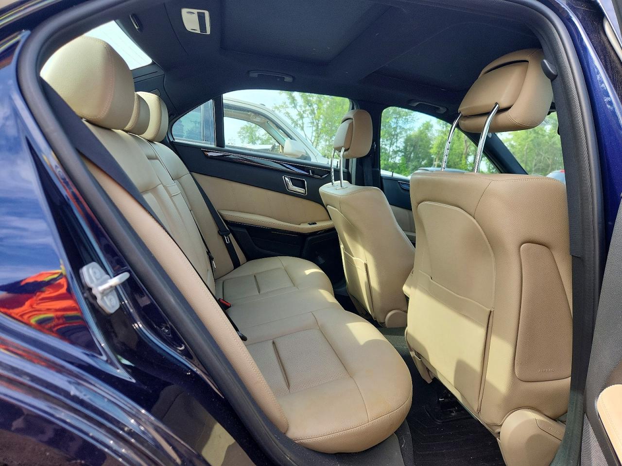 2011 Mercedes-benz E 350 4matic Blue vin: WDDHF8HB5BA368277