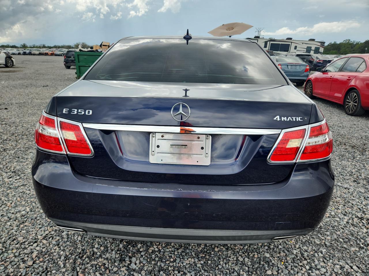 2011 Mercedes-benz E 350 4matic Blue vin: WDDHF8HB5BA383457