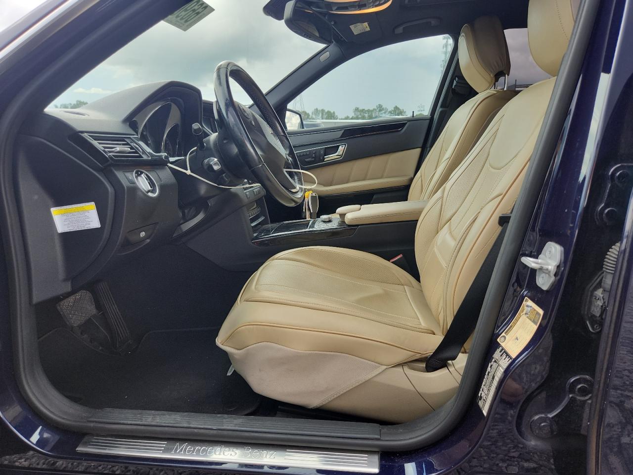 2011 Mercedes-benz E 350 4matic Blue vin: WDDHF8HB5BA383457