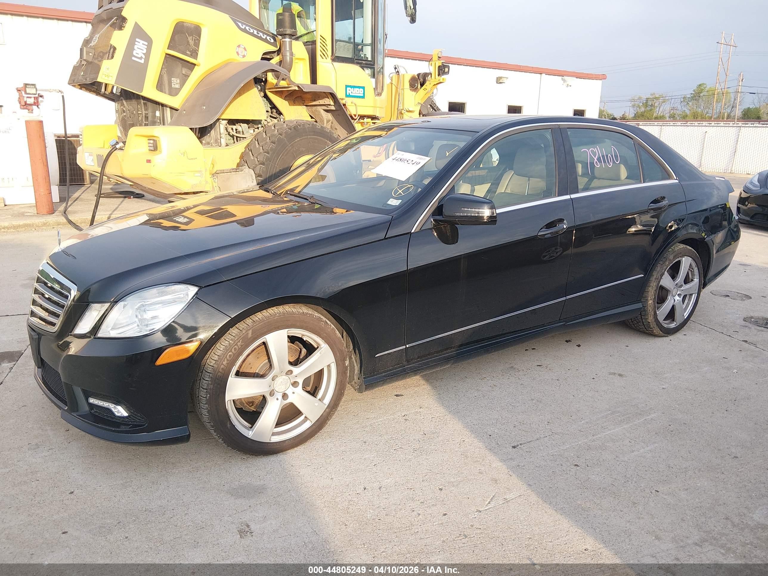 2011 Mercedes-benz E 350 4matic Black vin: WDDHF8HB5BA442524