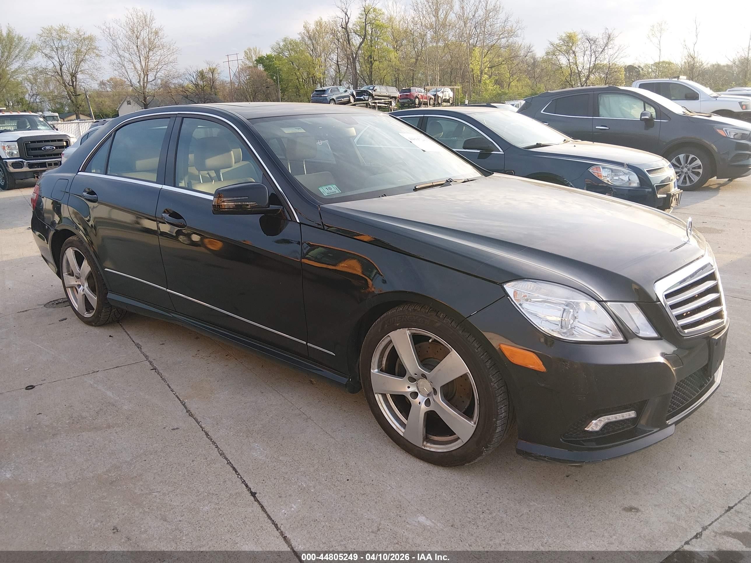 2011 Mercedes-benz E 350 4matic Black vin: WDDHF8HB5BA442524