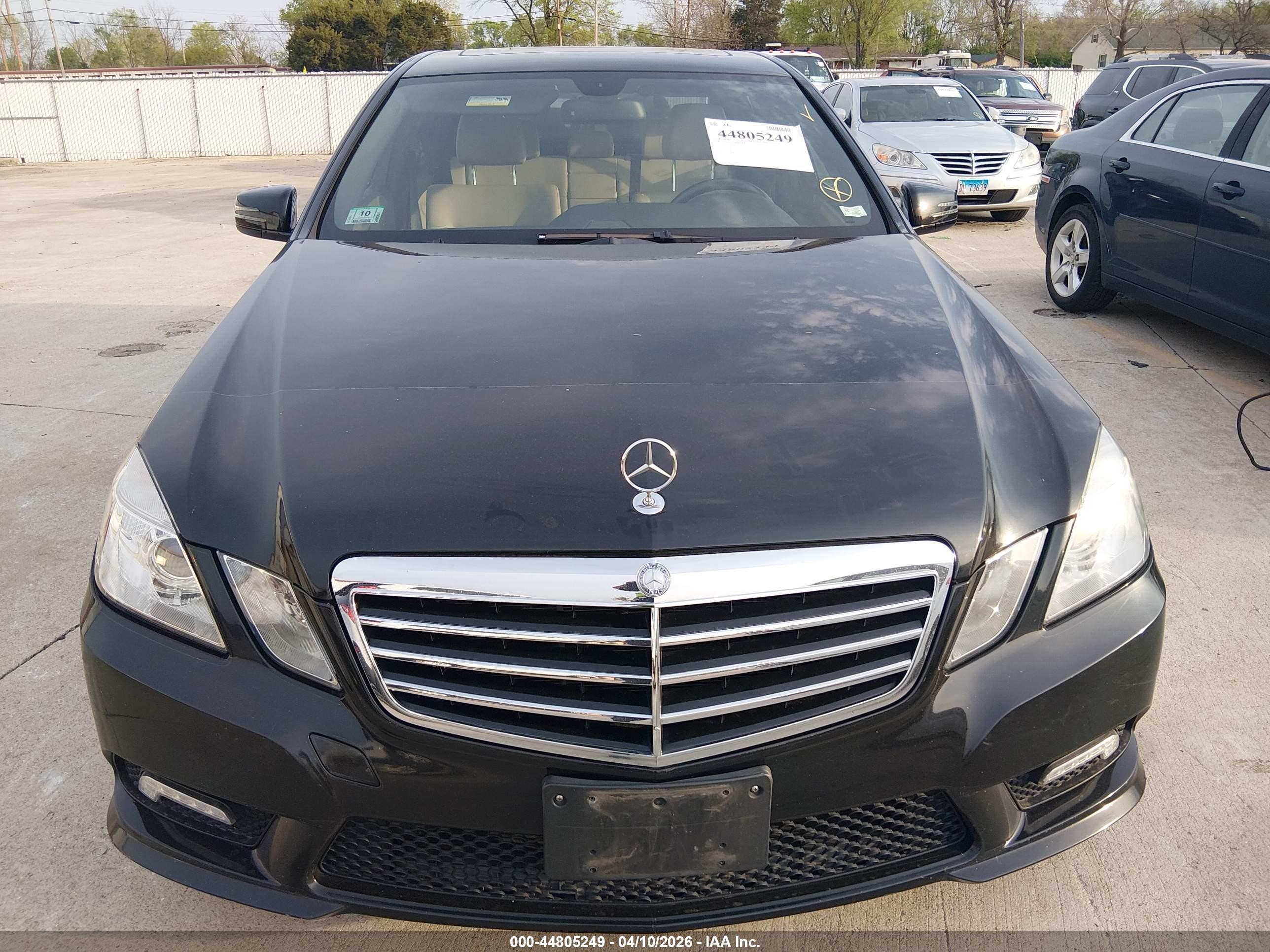 2011 Mercedes-benz E 350 4matic Black vin: WDDHF8HB5BA442524