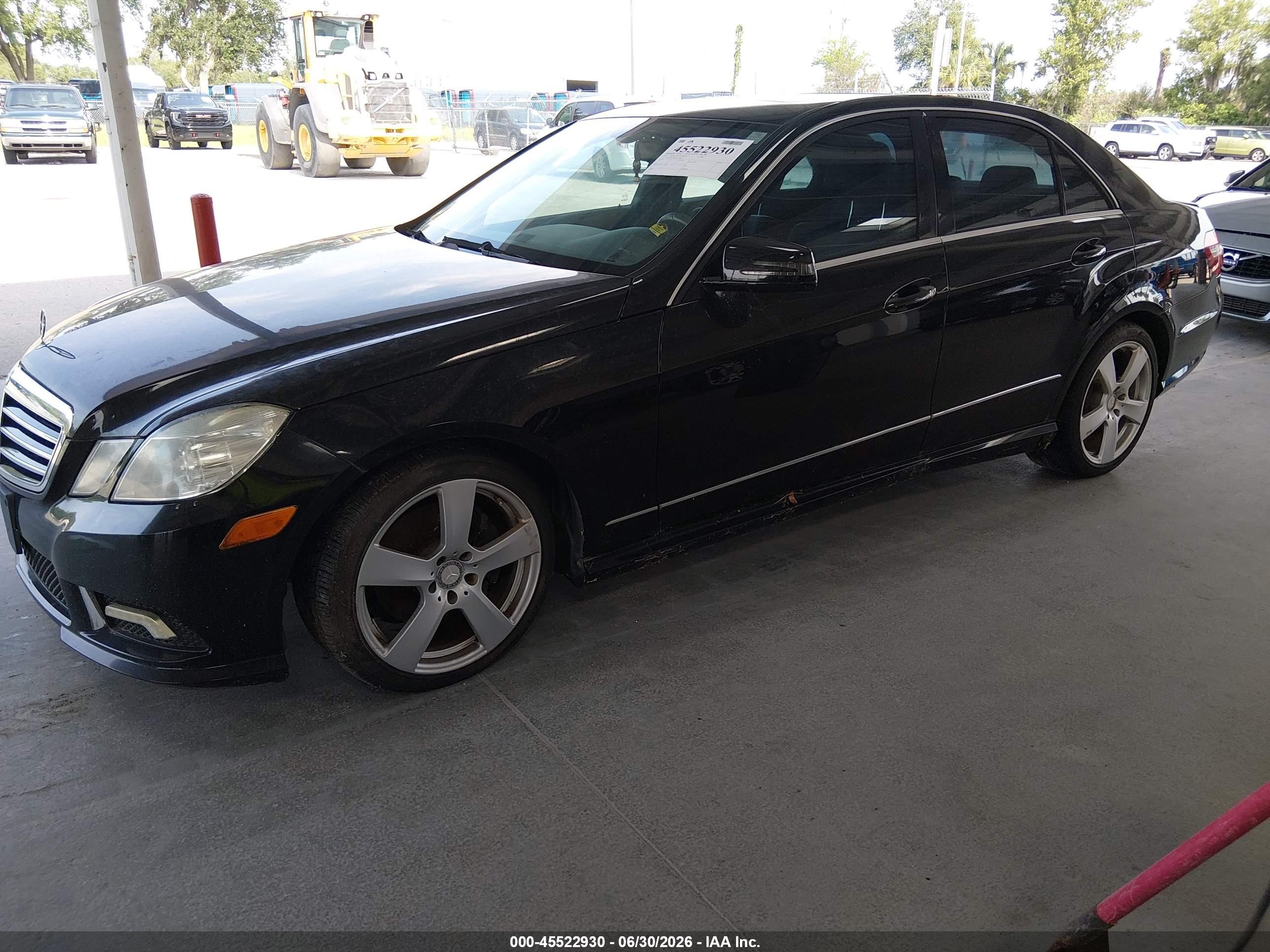 2011 Mercedes-benz E 350 4matic Black vin: WDDHF8HB5BA452843
