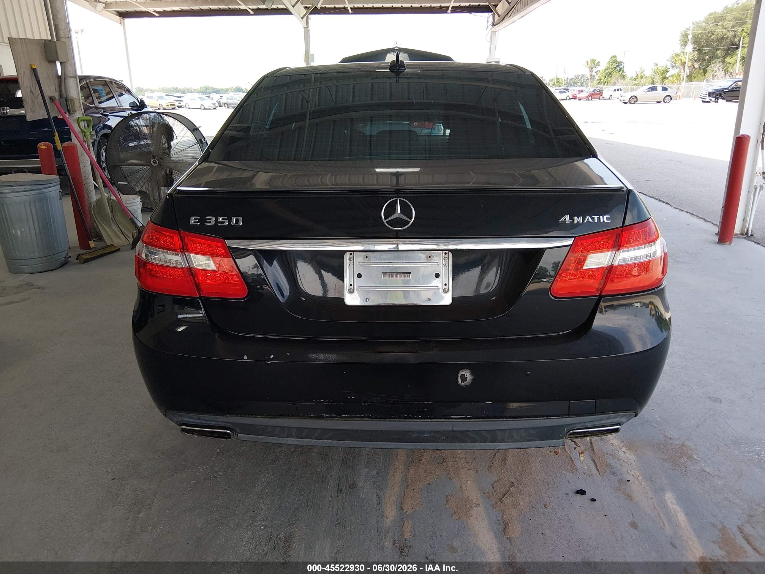 2011 Mercedes-benz E 350 4matic Black vin: WDDHF8HB5BA452843