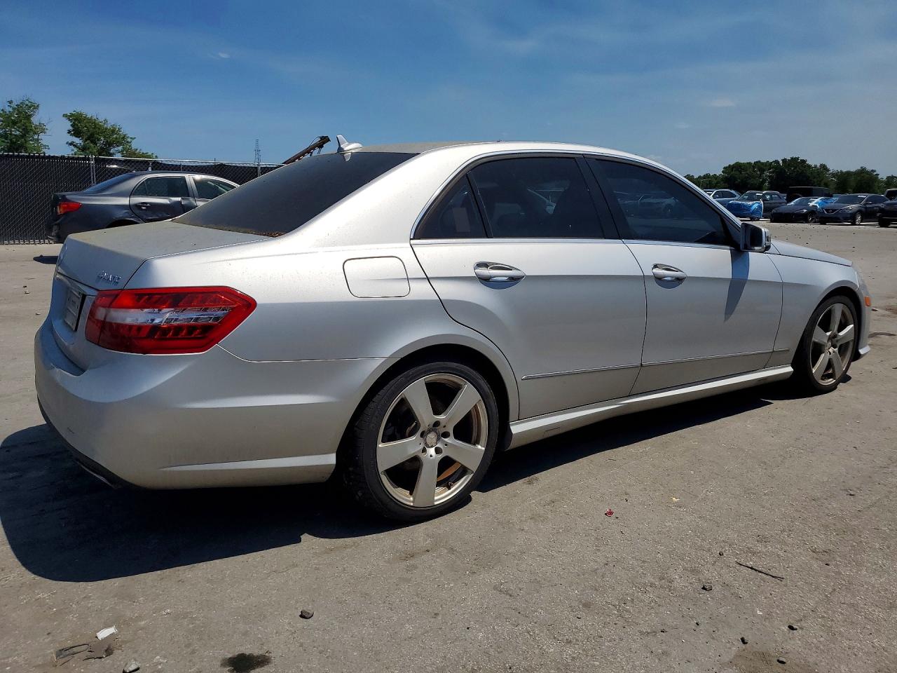 2011 Mercedes-benz E-class E350 4-matic Silver vin: WDDHF8HB5BA466256