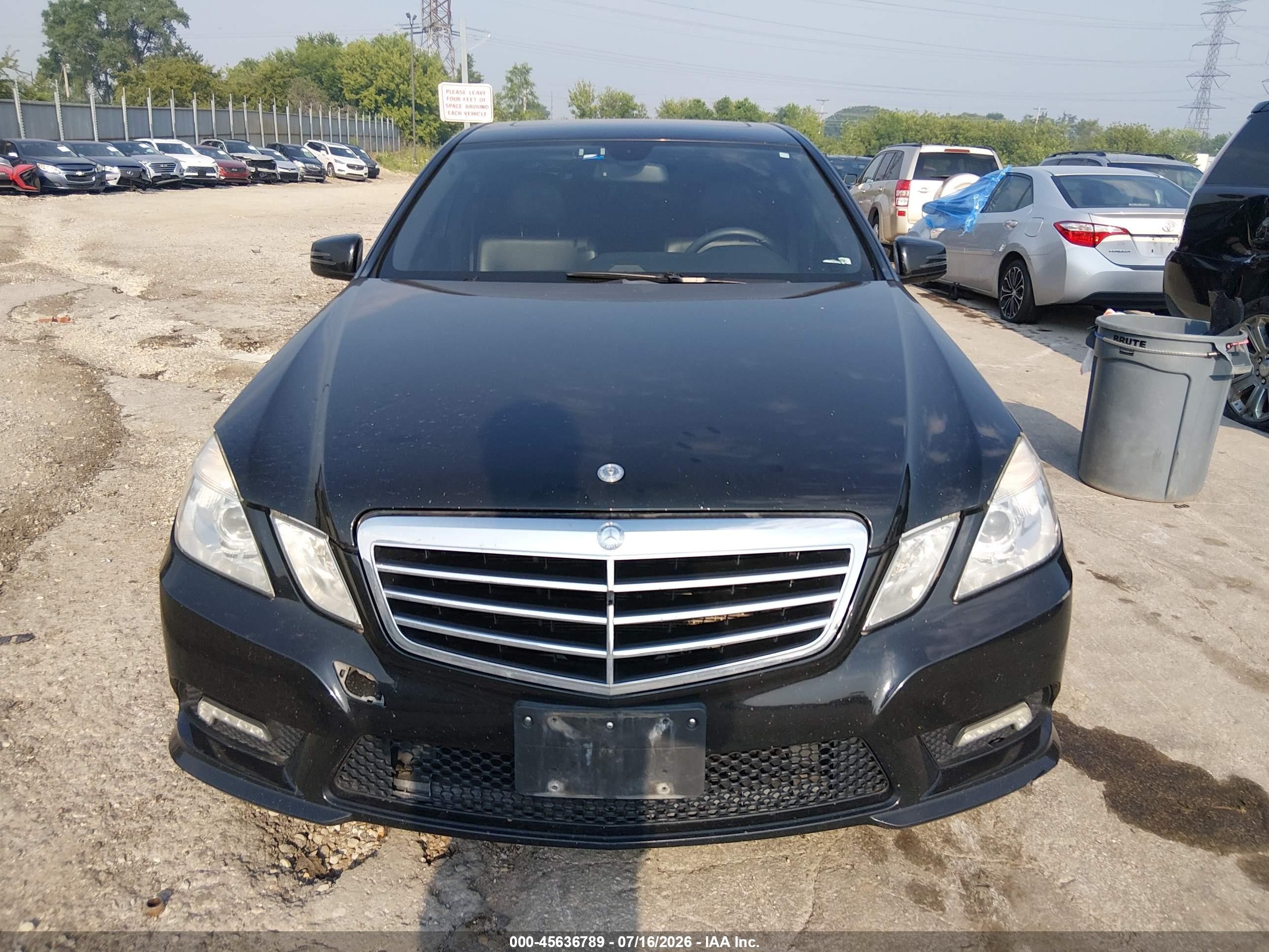 2011 Mercedes-benz E 350 4matic Black vin: WDDHF8HB5BA473420