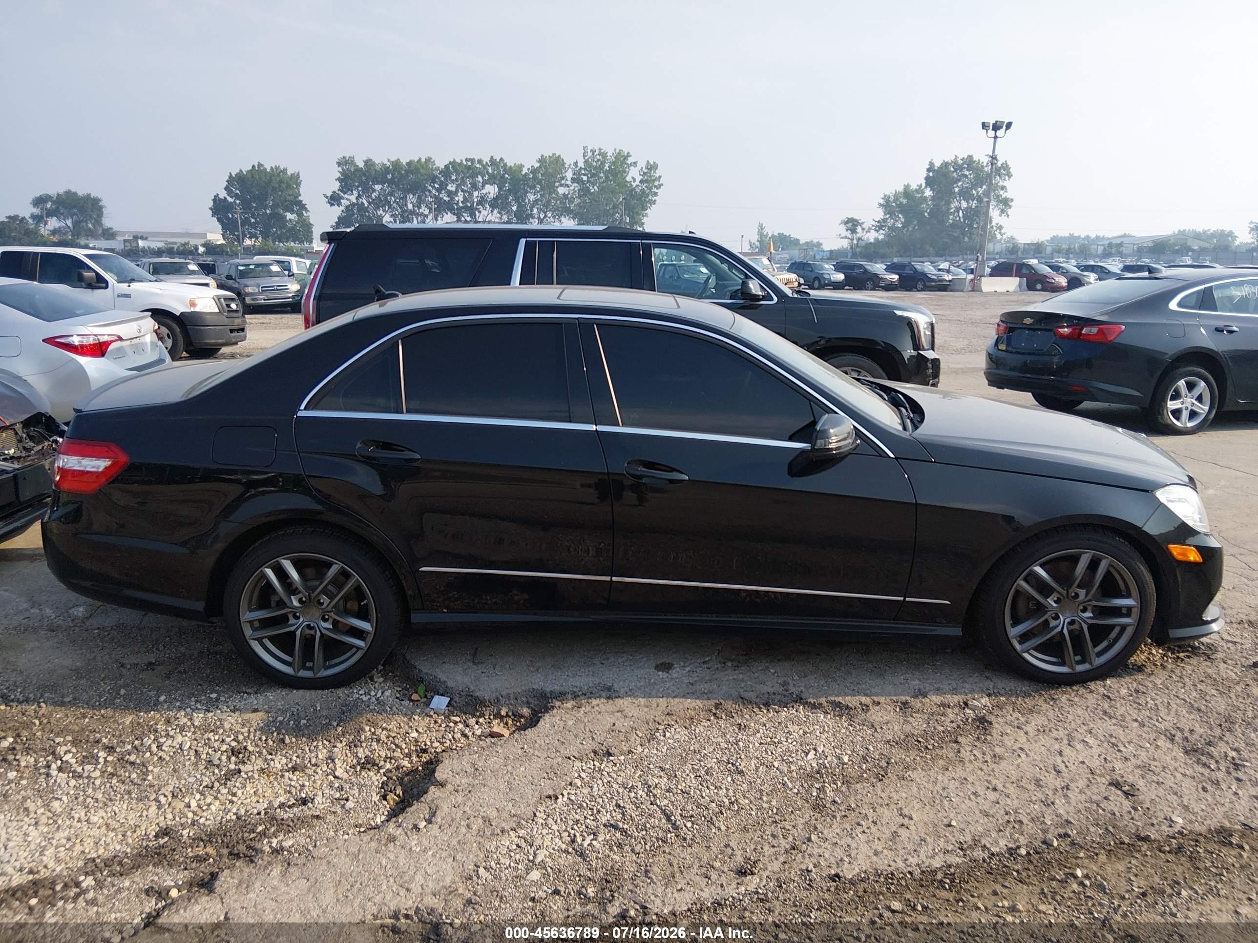 2011 Mercedes-benz E 350 4matic Black vin: WDDHF8HB5BA473420