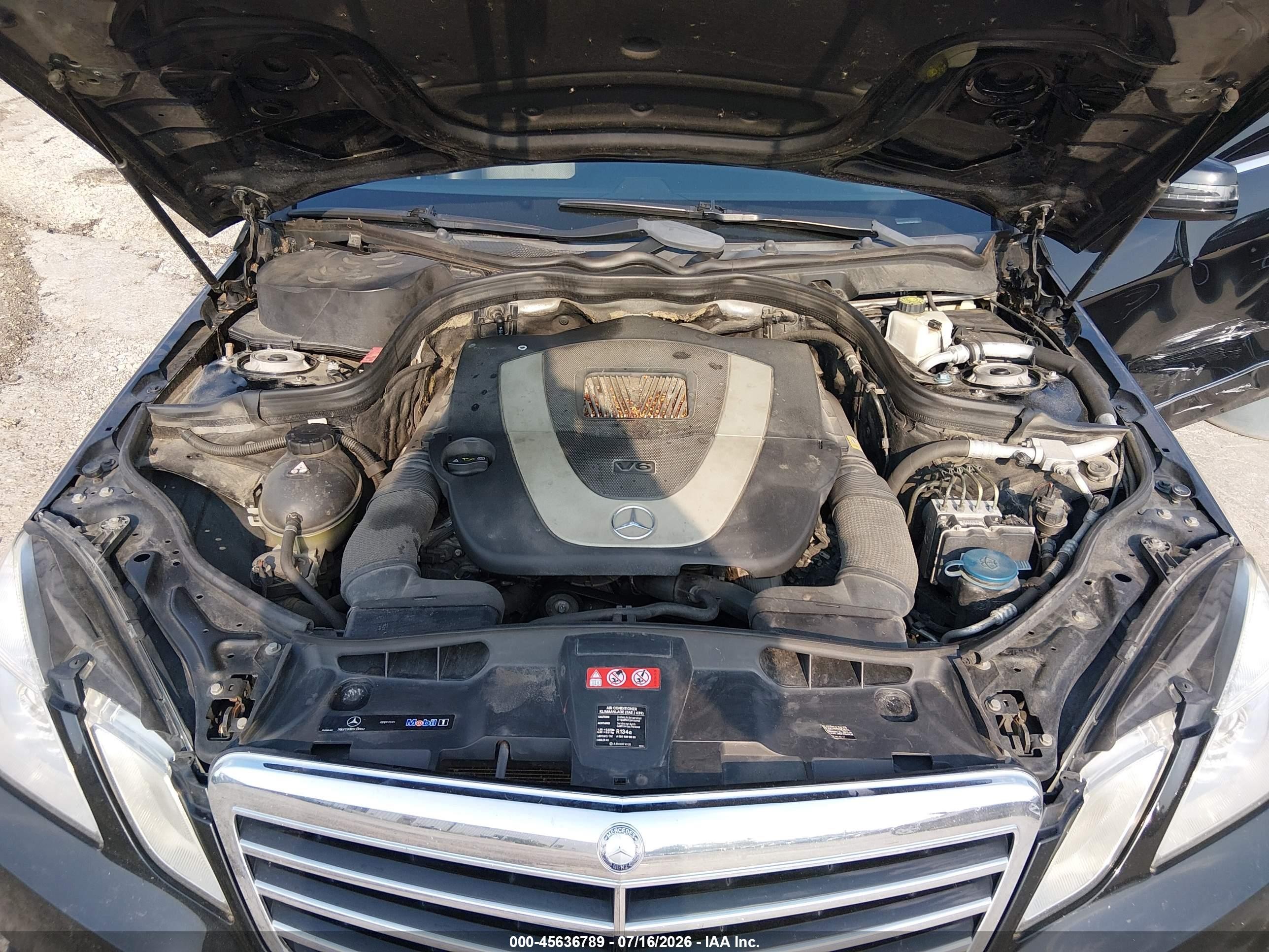 2011 Mercedes-benz E 350 4matic Black vin: WDDHF8HB5BA473420