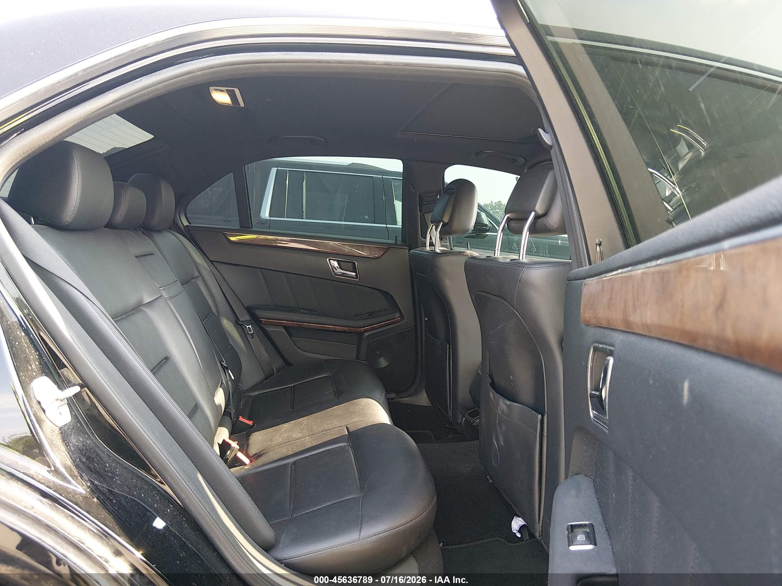 2011 Mercedes-benz E 350 4matic Black vin: WDDHF8HB5BA473420
