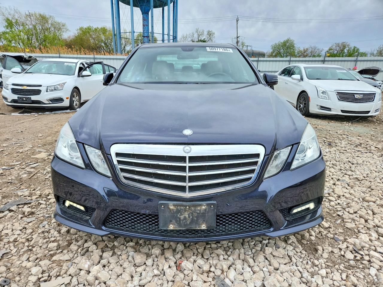 2011 Mercedes-benz E 350 4matic Blue vin: WDDHF8HB5BA486569