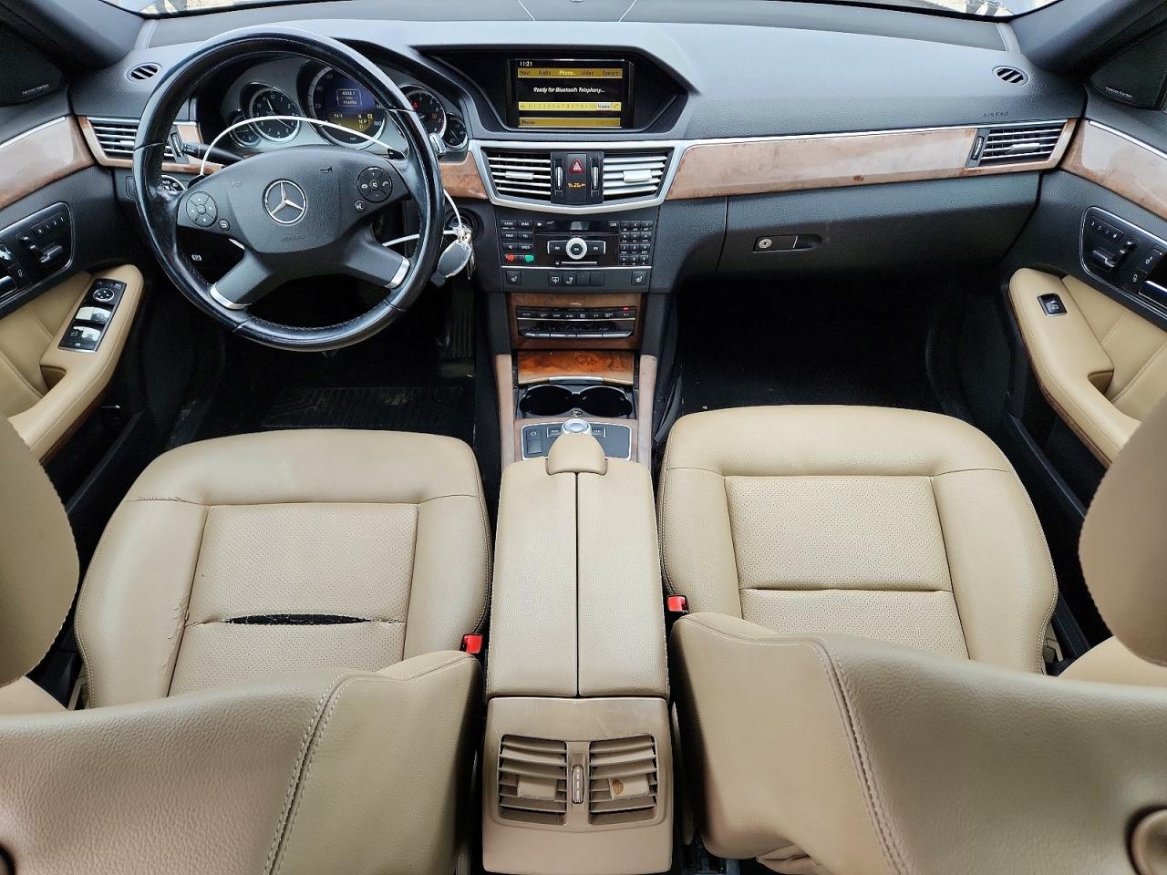 2011 Mercedes-benz E 350 4matic Blue vin: WDDHF8HB5BA486569