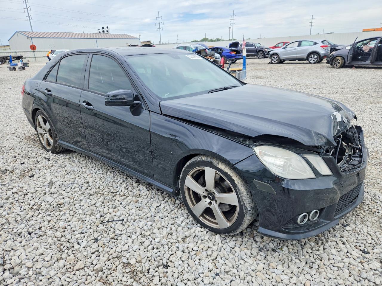 2010 Mercedes-benz E 350 4matic Черный vin: WDDHF8HB6AA055933