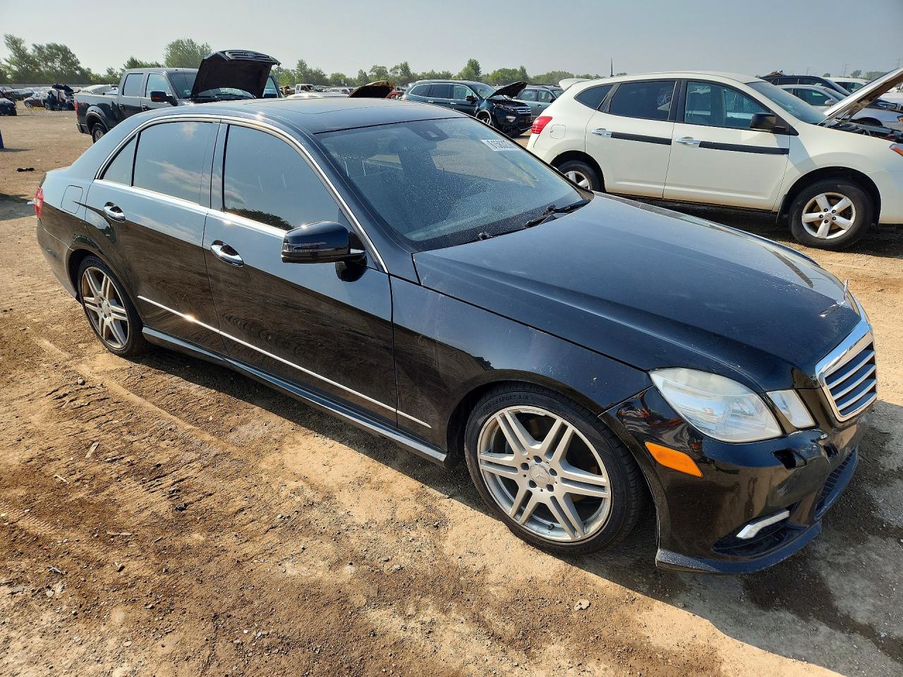 2010 Mercedes-benz E 350 4matic Black vin: WDDHF8HB6AA100630