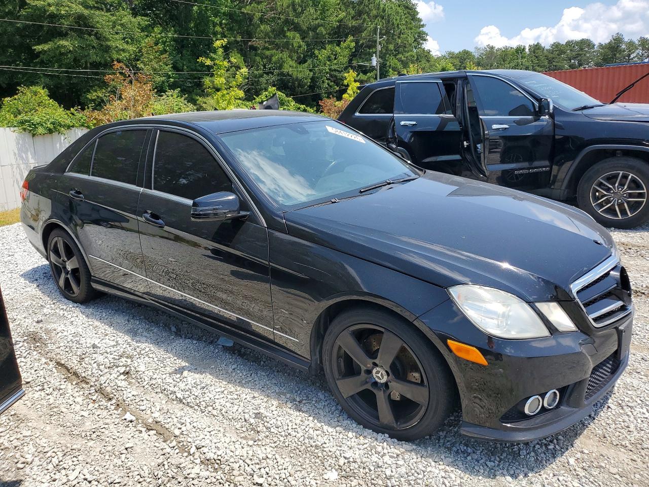 2010 Mercedes-benz E 350 4matic Black vin: WDDHF8HB6AA129044
