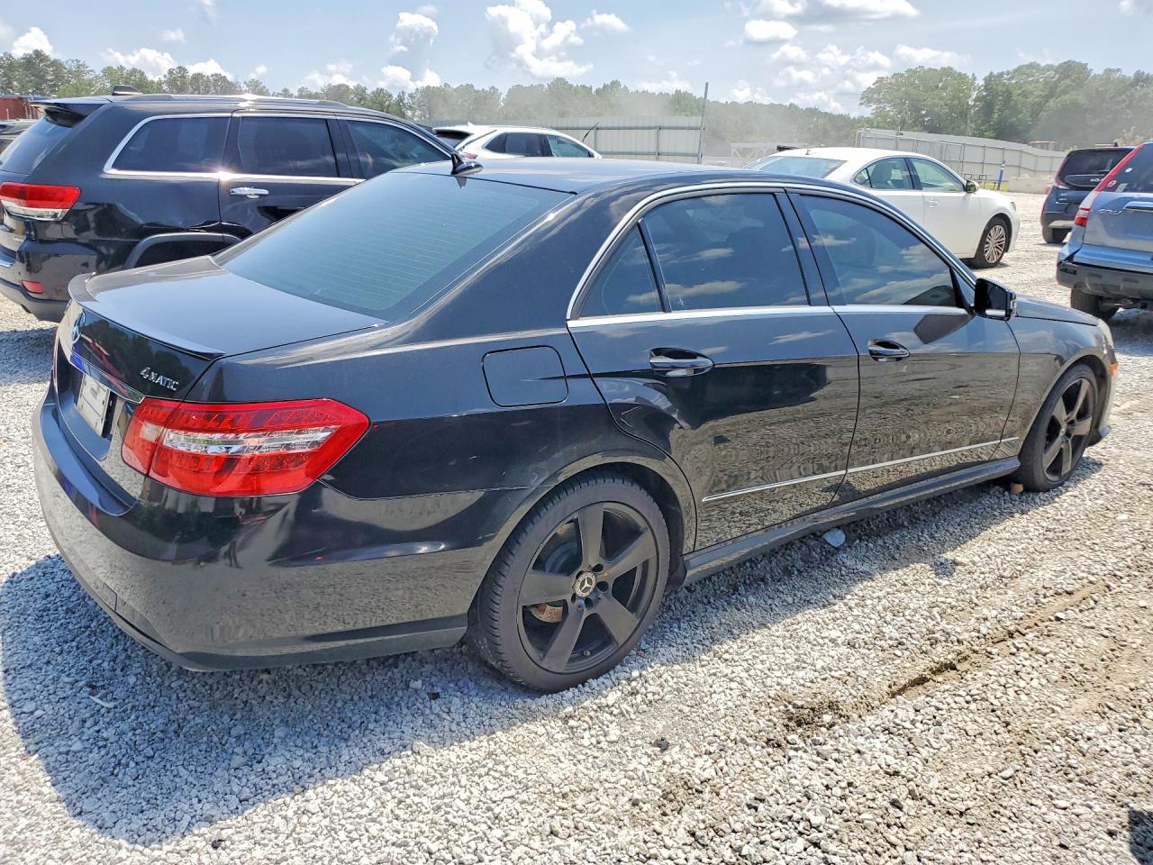 2010 Mercedes-benz E 350 4matic Black vin: WDDHF8HB6AA129044
