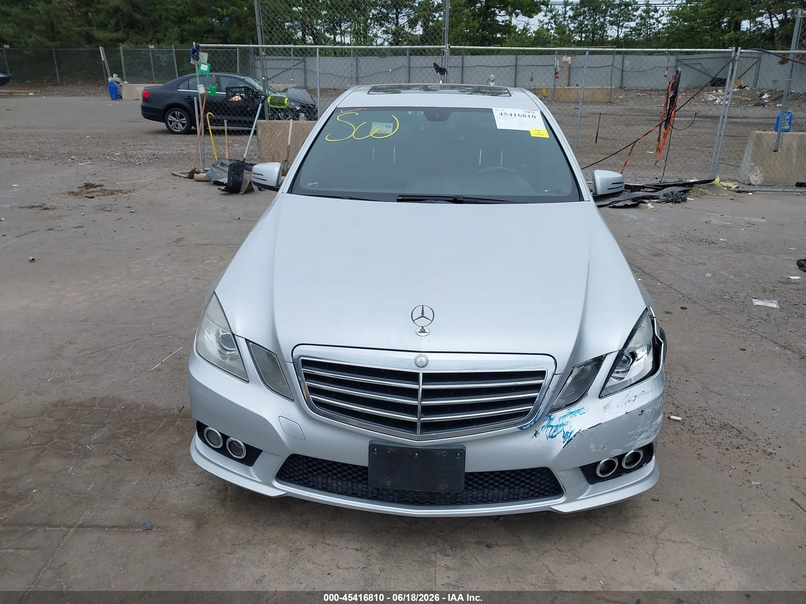 2010 Mercedes-benz E 350 4matic Silver vin: WDDHF8HB6AA197490
