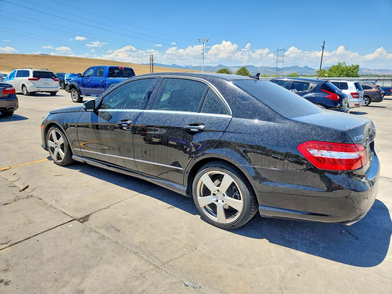 2011 Mercedes-benz E 350 4matic Black vin: WDDHF8HB6BA301851