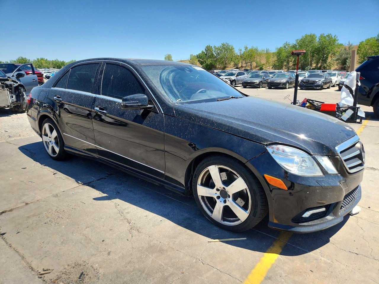 2011 Mercedes-benz E 350 4matic Black vin: WDDHF8HB6BA301851