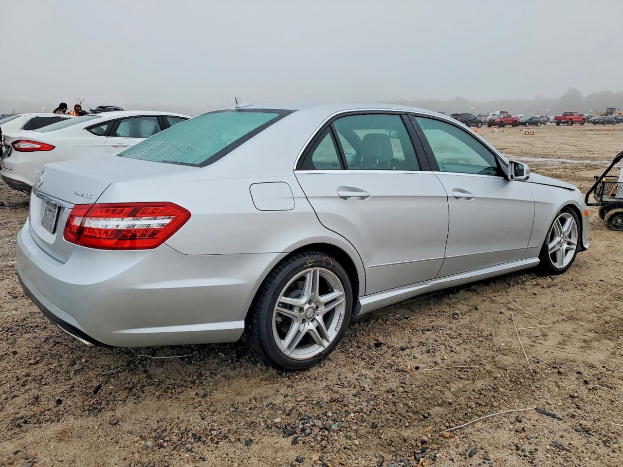 2011 Mercedes-benz E 350 4matic Silver vin: WDDHF8HB6BA363508