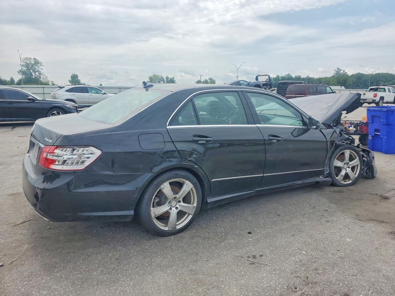 2011 Mercedes-benz E 350 4matic Black vin: WDDHF8HB6BA395276