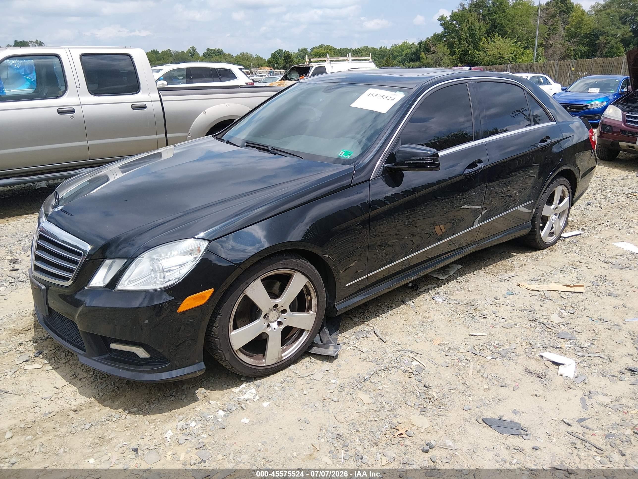 2011 Mercedes-benz E 350 4matic Black vin: WDDHF8HB6BA439213