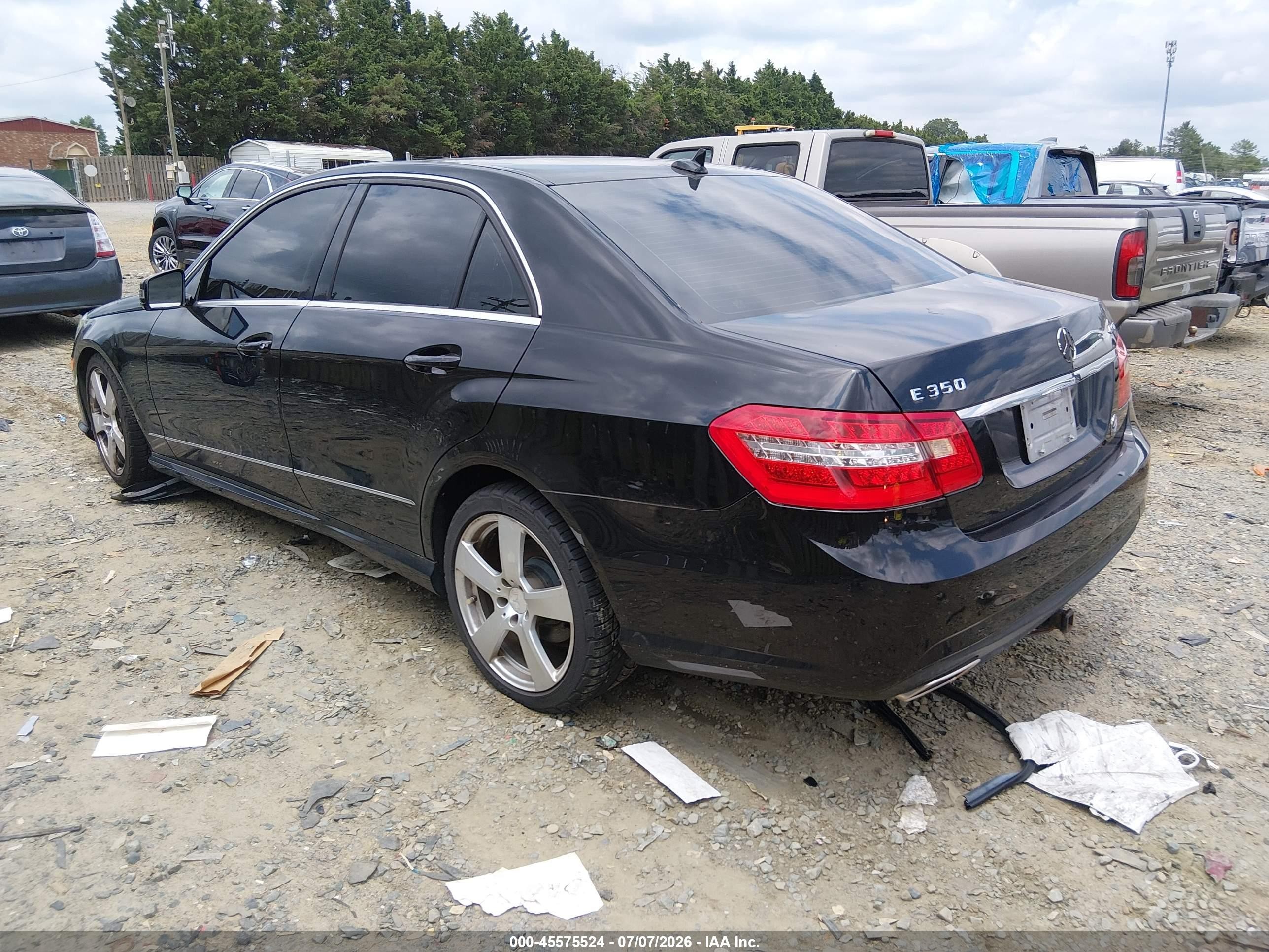 2011 Mercedes-benz E 350 4matic Black vin: WDDHF8HB6BA439213