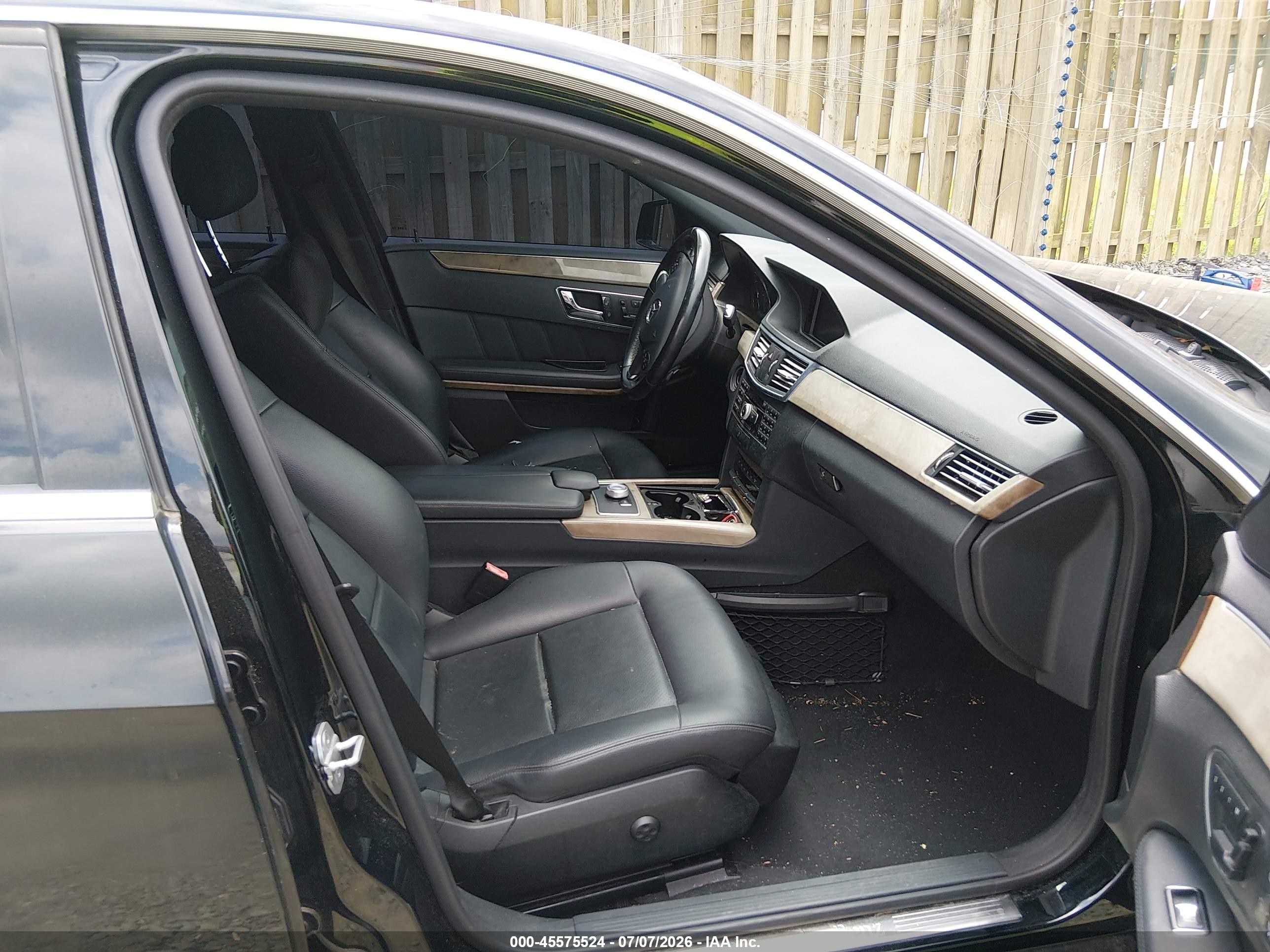 2011 Mercedes-benz E 350 4matic Black vin: WDDHF8HB6BA439213