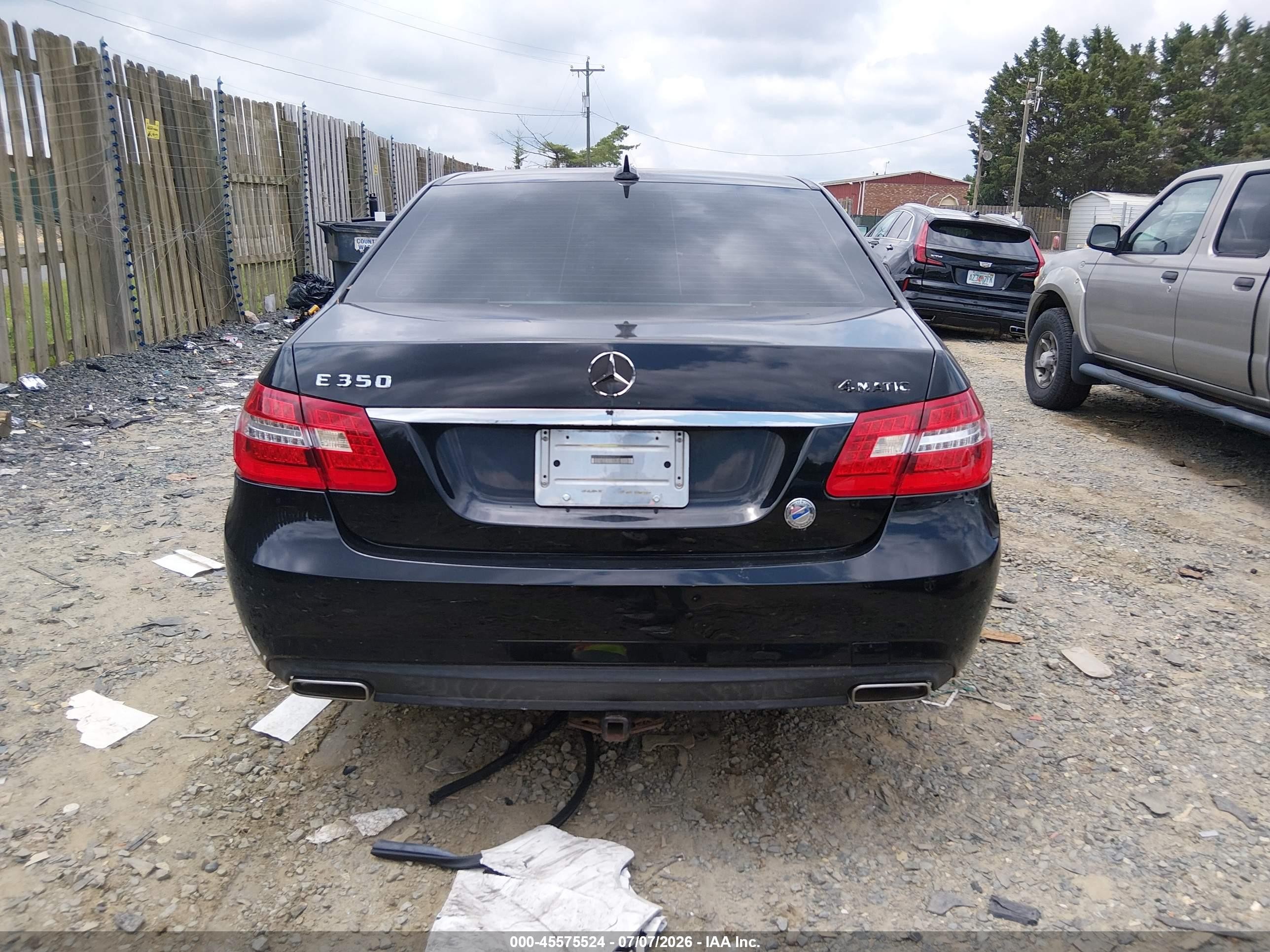 2011 Mercedes-benz E 350 4matic Black vin: WDDHF8HB6BA439213