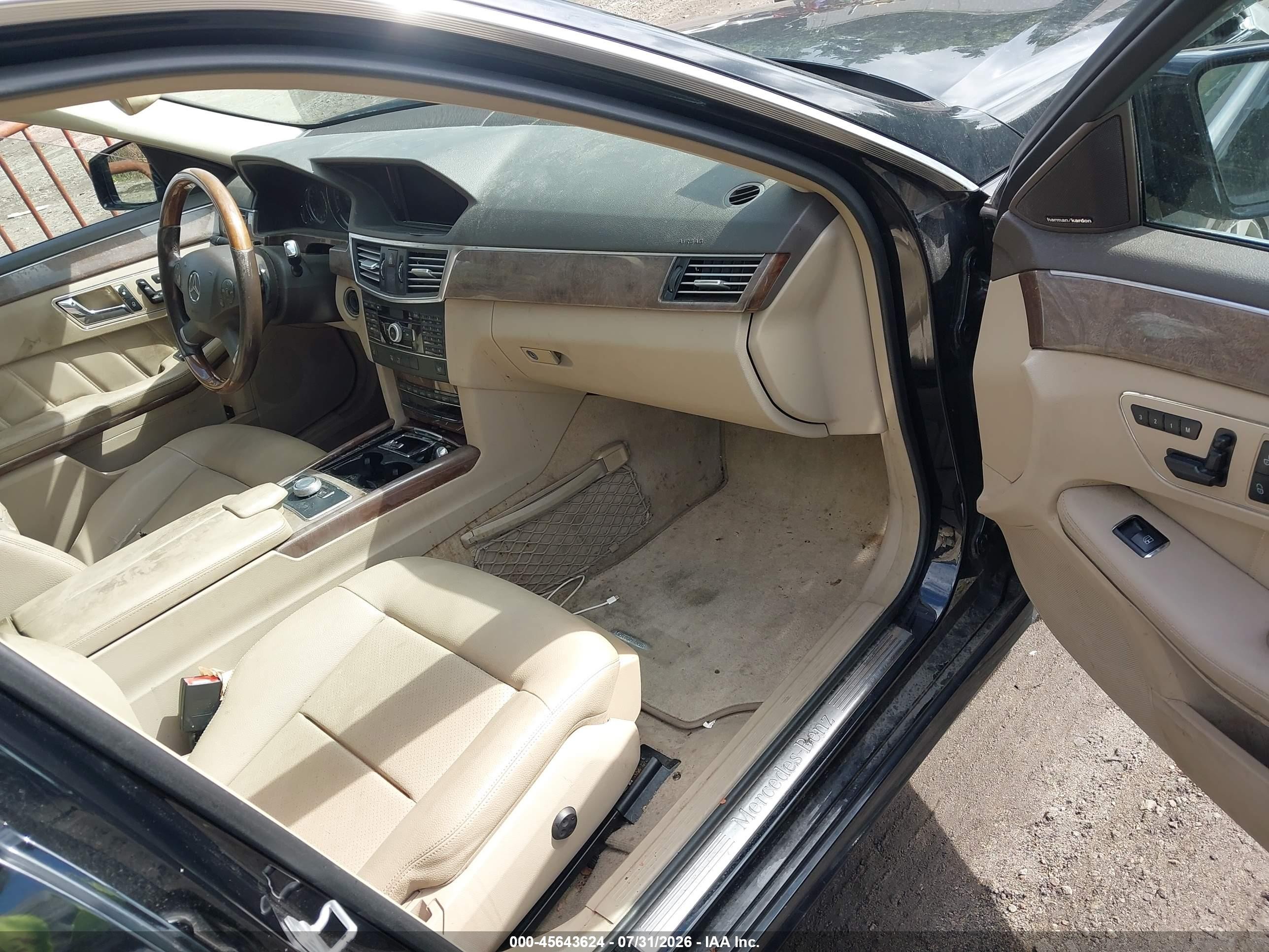 2011 Mercedes-benz E 350 4matic Black vin: WDDHF8HB6BA455069