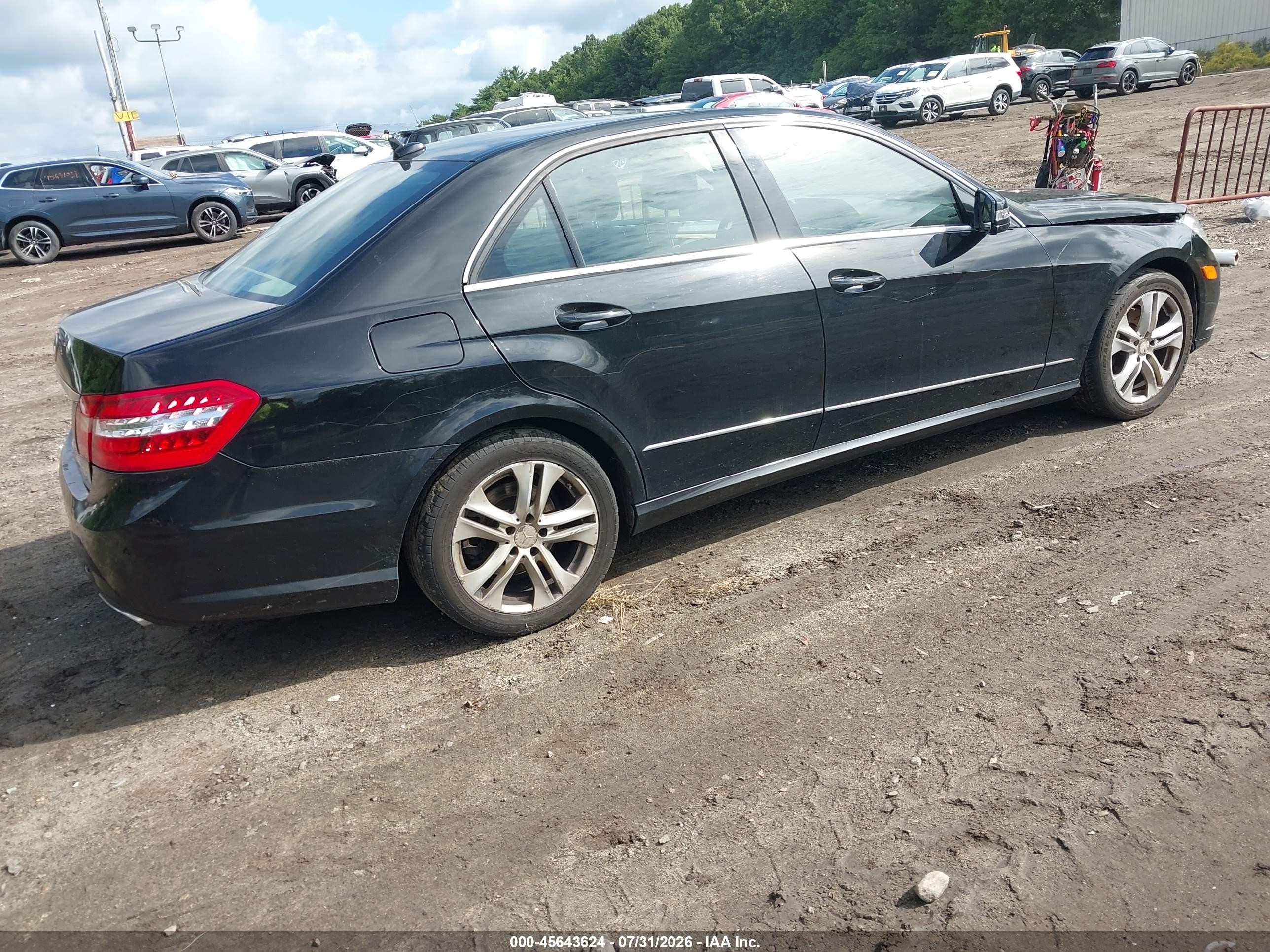 2011 Mercedes-benz E 350 4matic Black vin: WDDHF8HB6BA455069