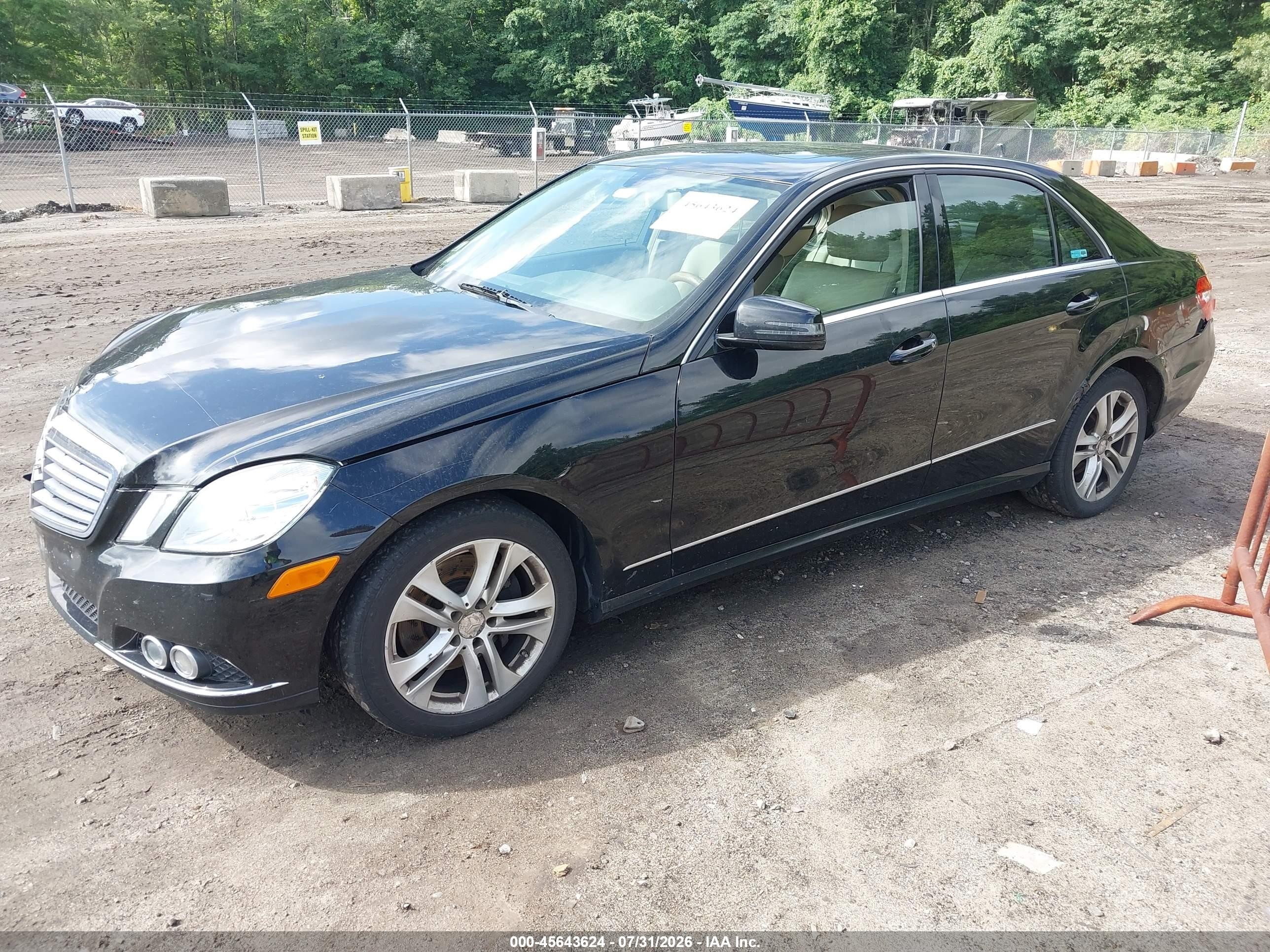 2011 Mercedes-benz E 350 4matic Black vin: WDDHF8HB6BA455069