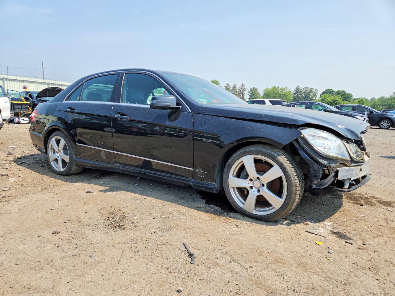 2011 Mercedes-benz E 350 4matic Black vin: WDDHF8HB6BA483504
