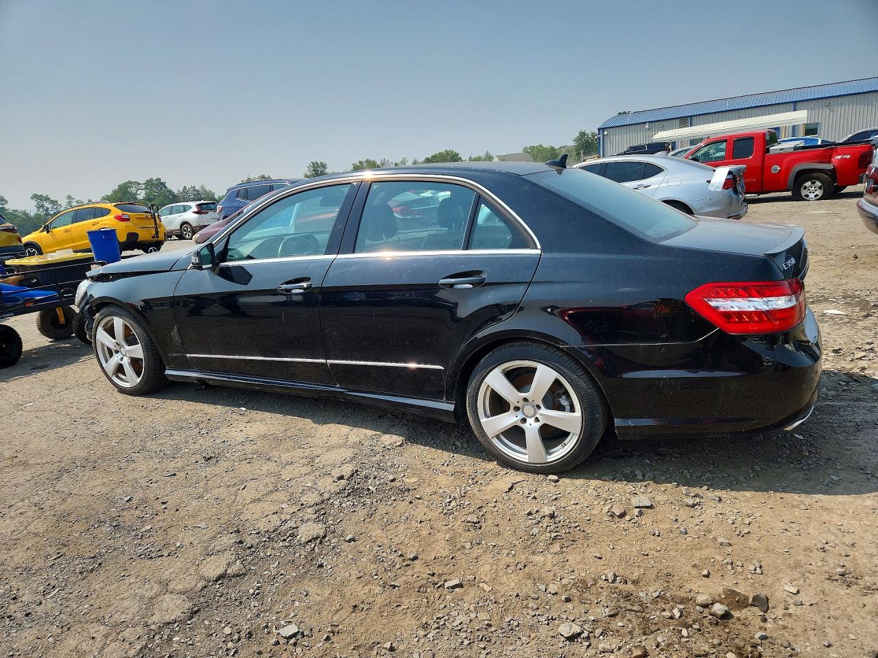 2011 Mercedes-benz E 350 4matic Black vin: WDDHF8HB6BA483504