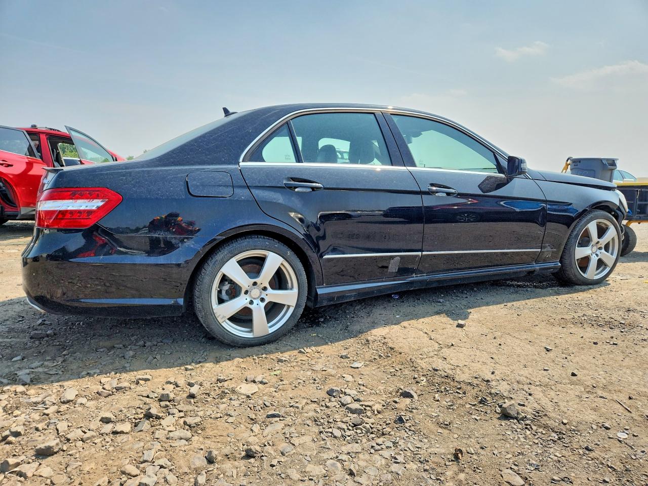 2011 Mercedes-benz E 350 4matic Black vin: WDDHF8HB6BA483504