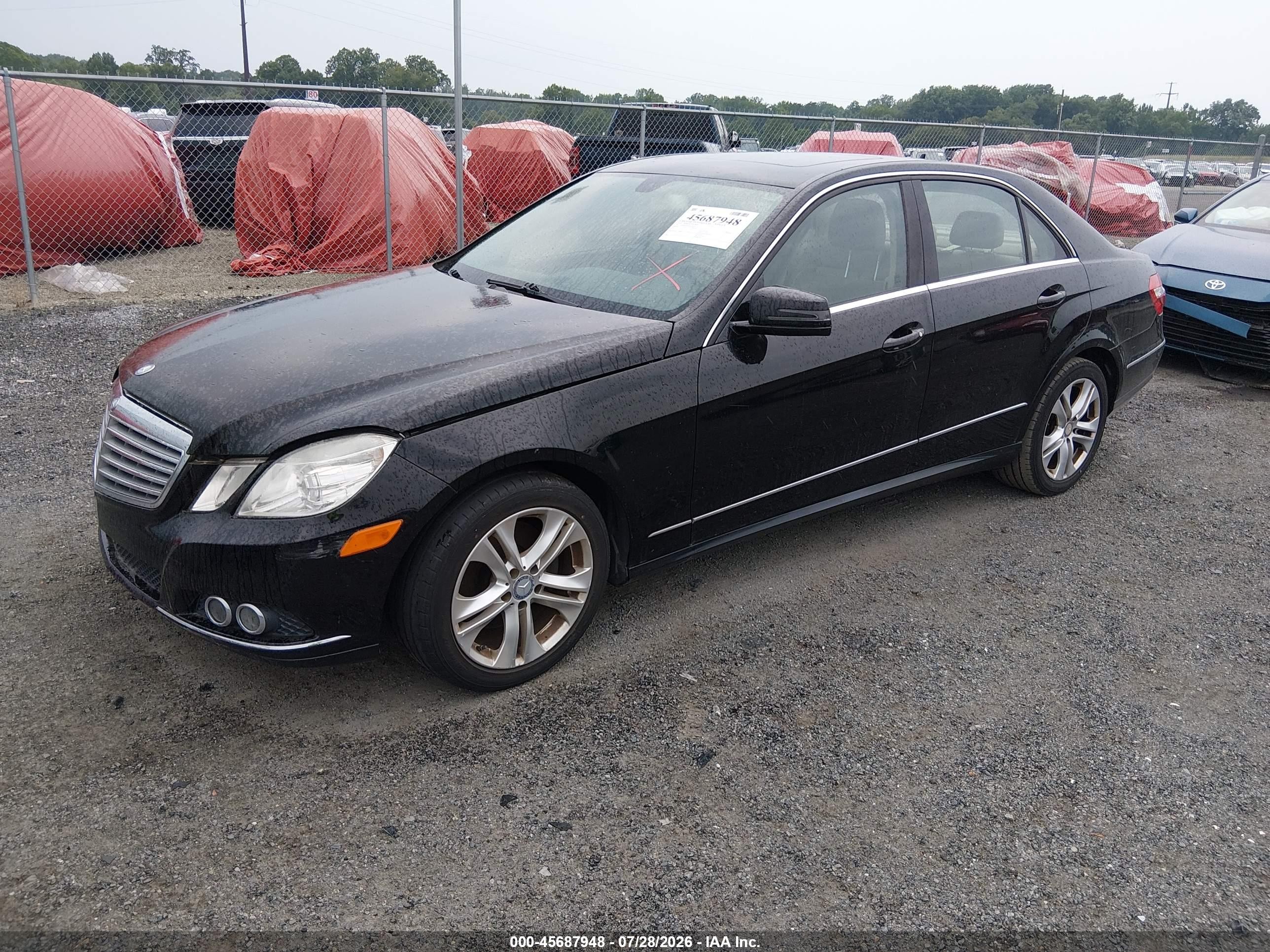 2010 Mercedes-benz E 350 4matic Black vin: WDDHF8HB7AA056850