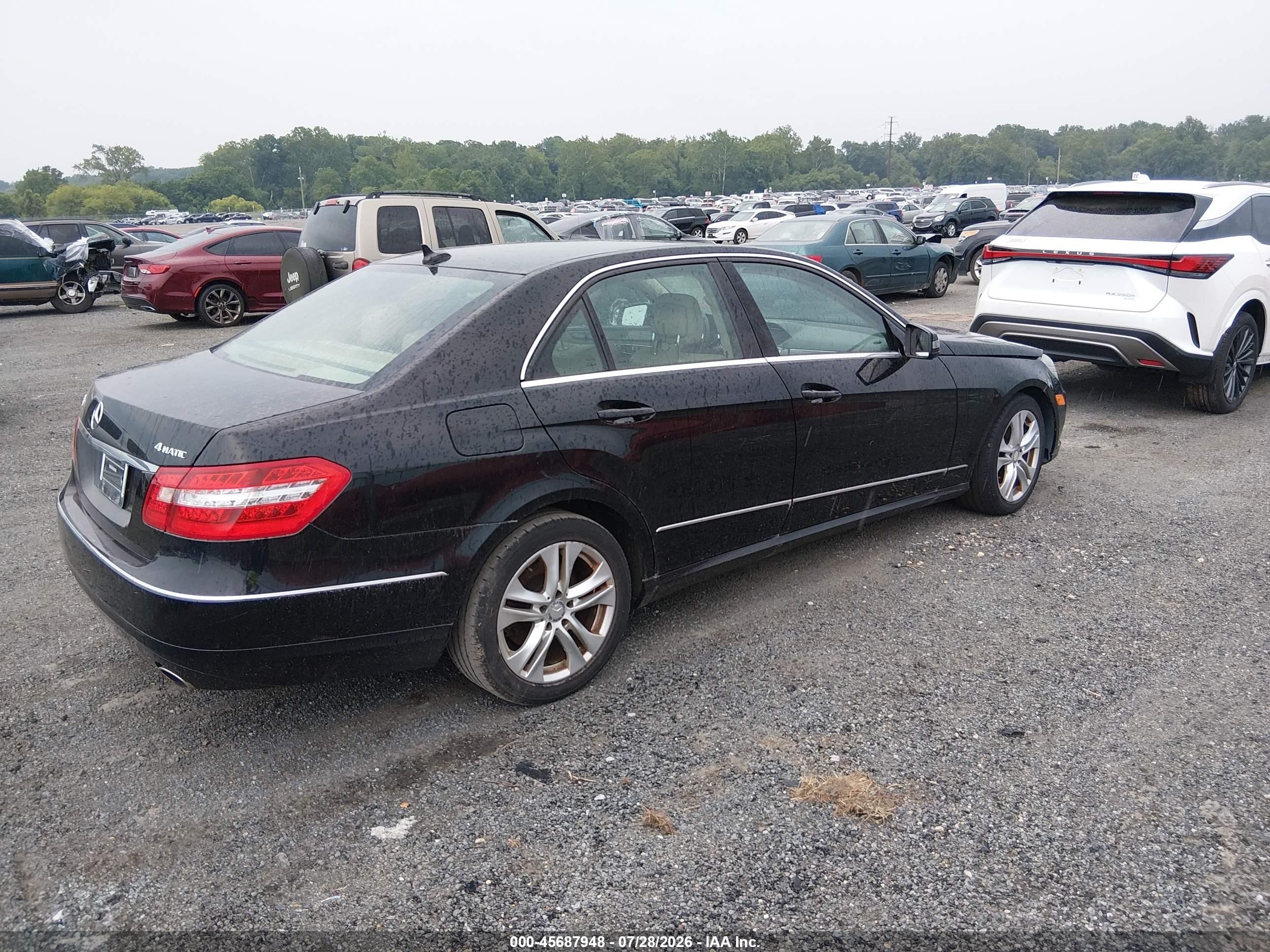2010 Mercedes-benz E 350 4matic Black vin: WDDHF8HB7AA056850