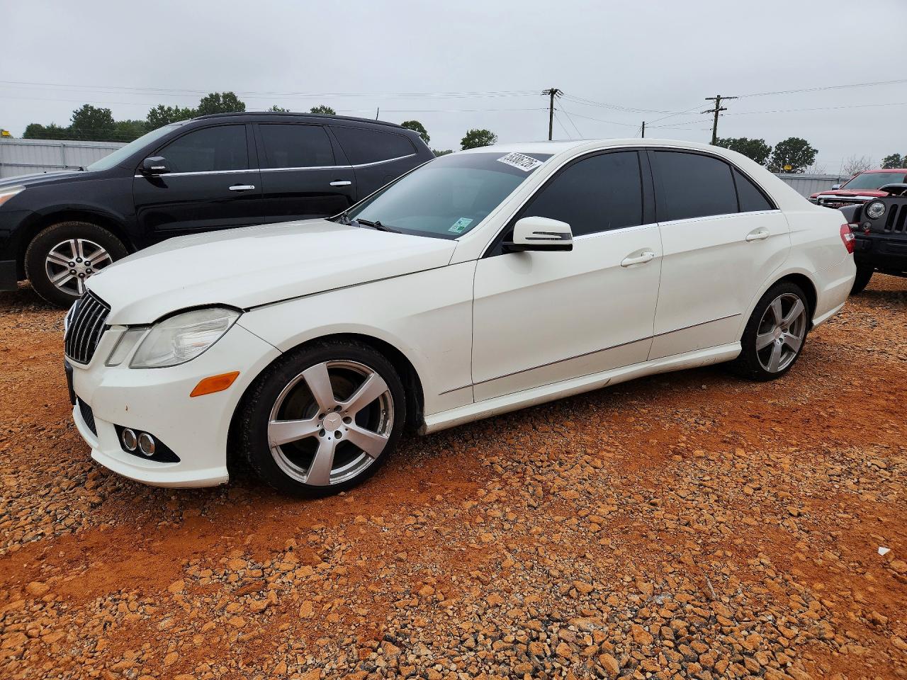 2010 Mercedes-benz E 350 4matic White vin: WDDHF8HB7AA169911