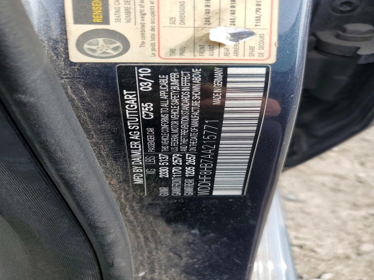 2010 Mercedes-benz E 350 4matic Black vin: WDDHF8HB7AA215771