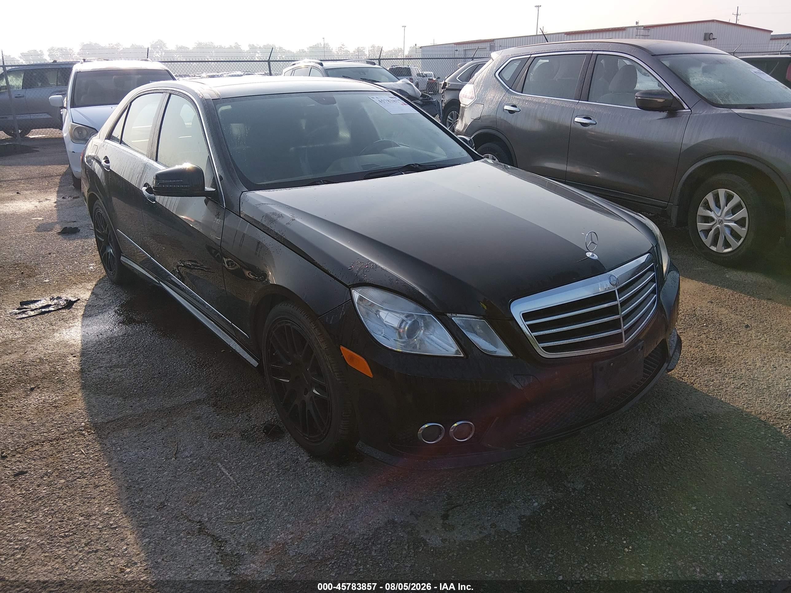 2010 Mercedes-benz E 350 4matic Black vin: WDDHF8HB7AA218721