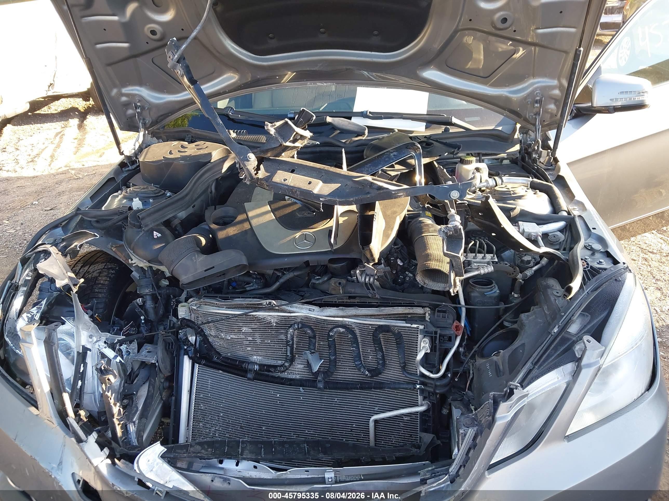 2010 Mercedes-benz E 350 4matic Gray vin: WDDHF8HB7AA220209