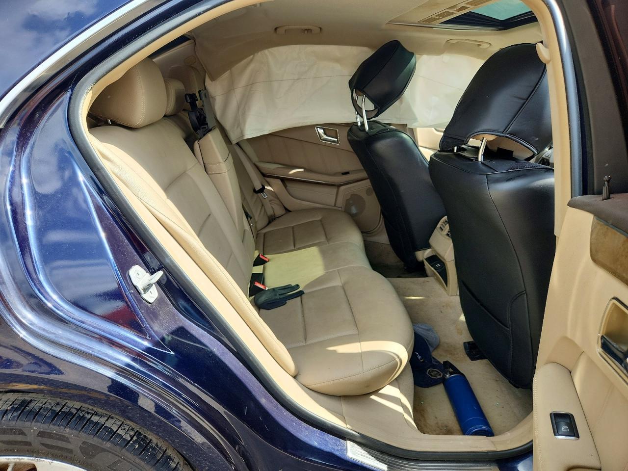 2011 Mercedes-benz E 350 4matic Blue vin: WDDHF8HB7BA282307