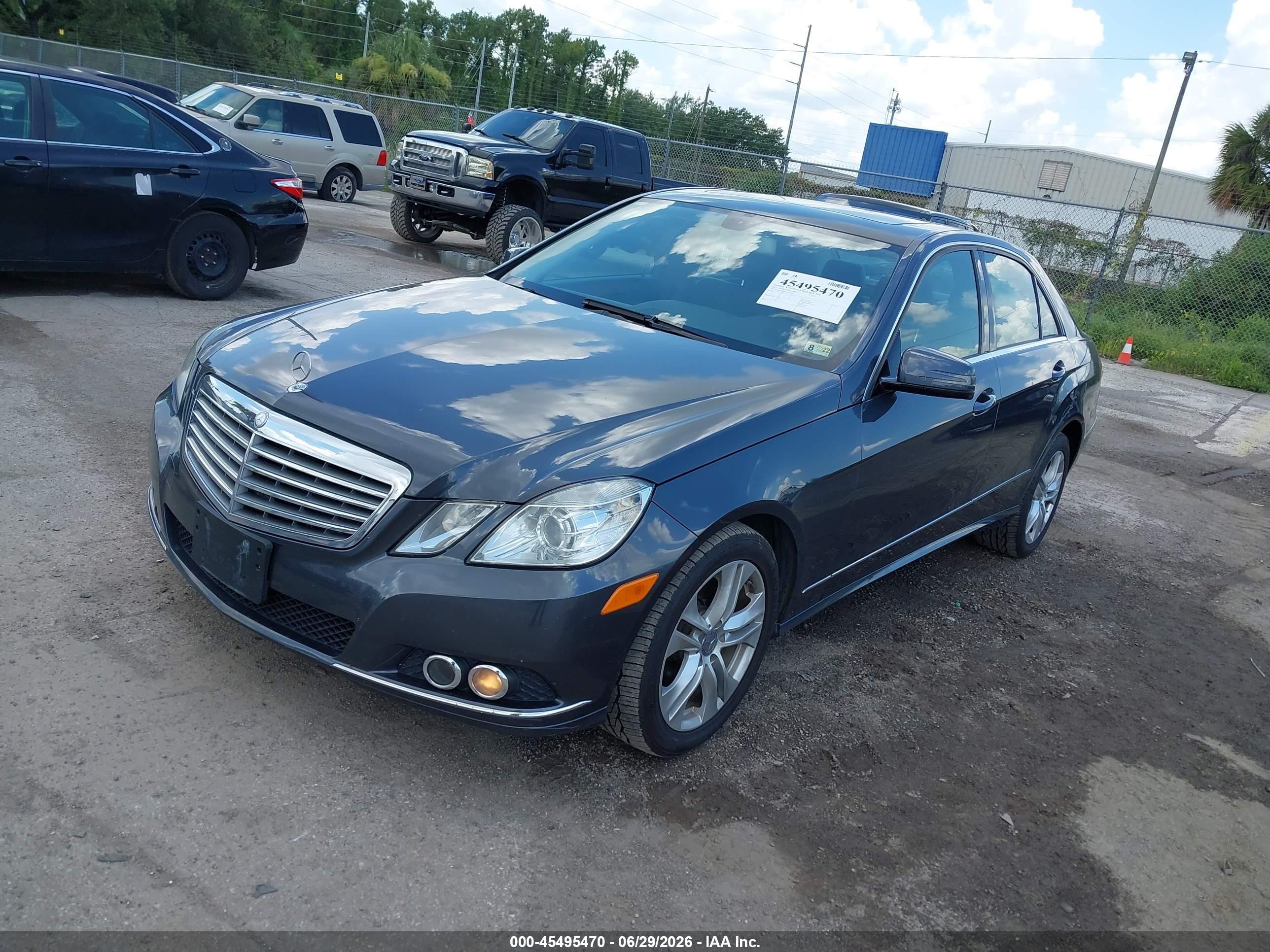 2011 Mercedes-benz E 350 4matic Gray vin: WDDHF8HB7BA325592