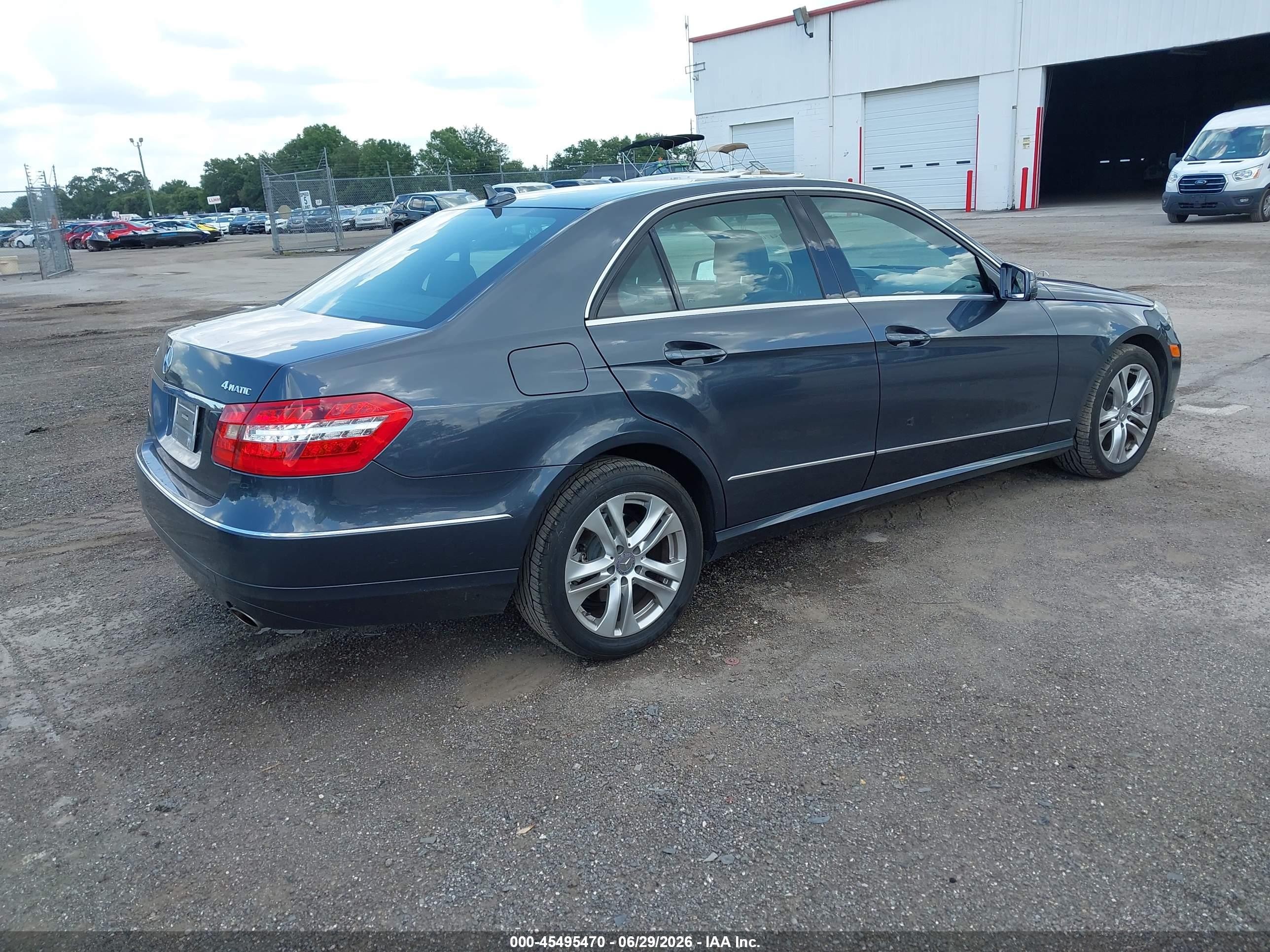 2011 Mercedes-benz E 350 4matic Gray vin: WDDHF8HB7BA325592