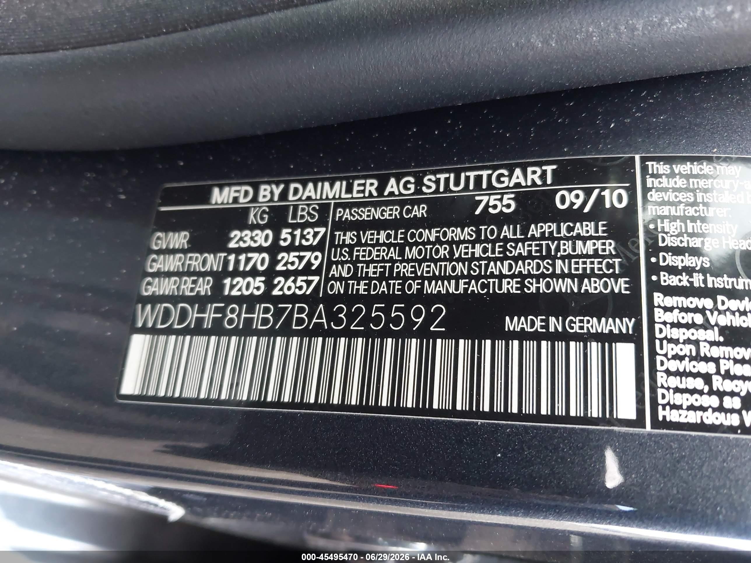 2011 Mercedes-benz E 350 4matic Gray vin: WDDHF8HB7BA325592