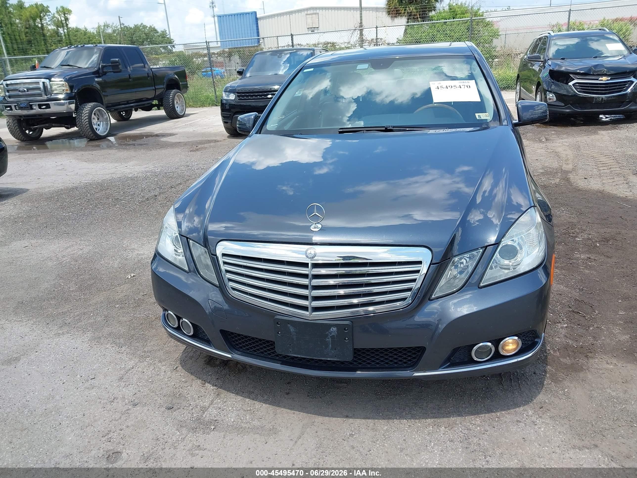 2011 Mercedes-benz E 350 4matic Gray vin: WDDHF8HB7BA325592