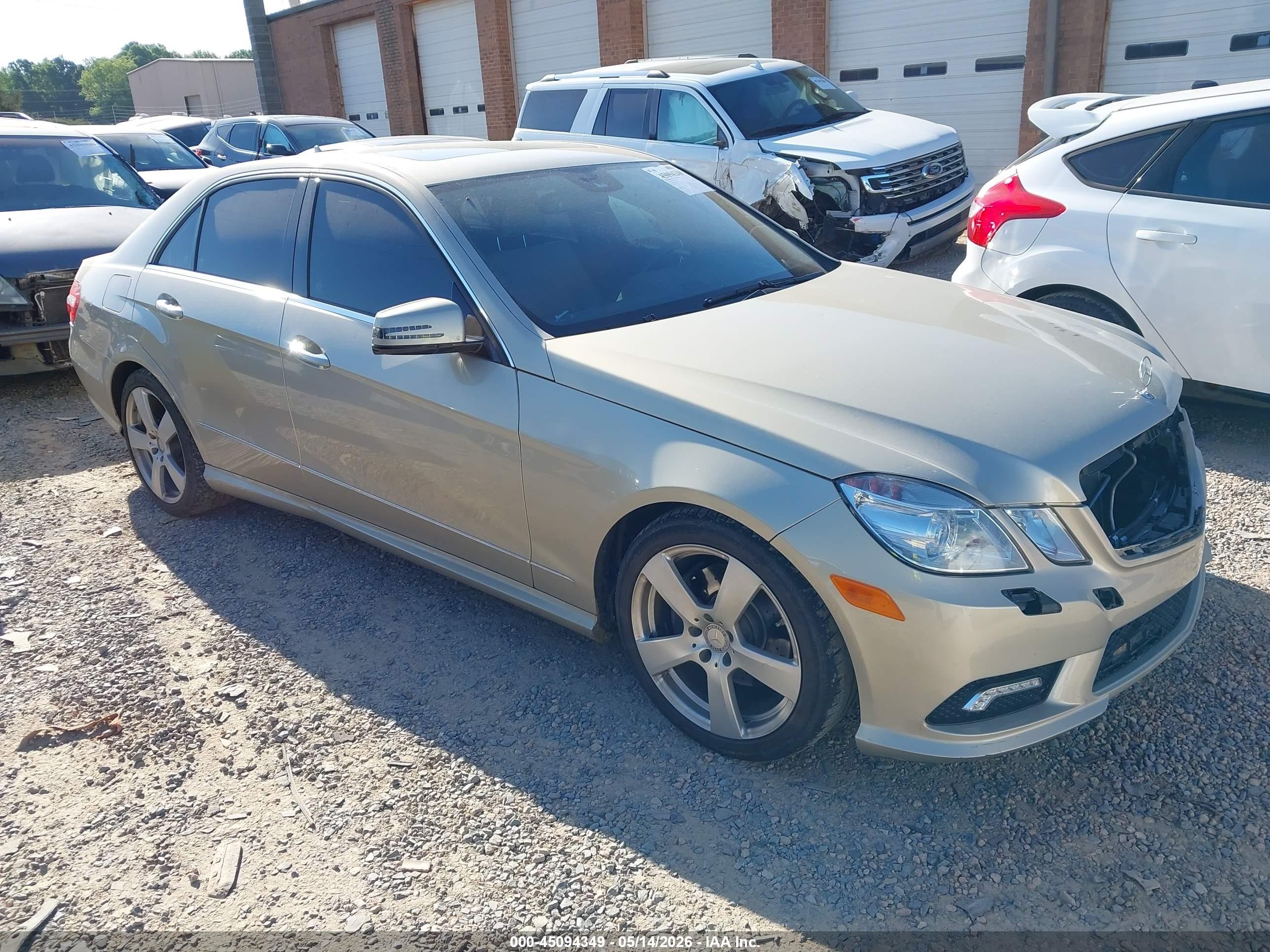 2011 Mercedes-benz E 350 4matic Beige vin: WDDHF8HB7BA353926