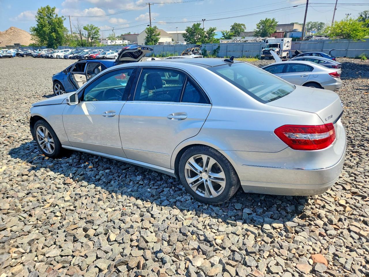 2011 Mercedes-benz E 350 4matic Gray vin: WDDHF8HB7BA354848