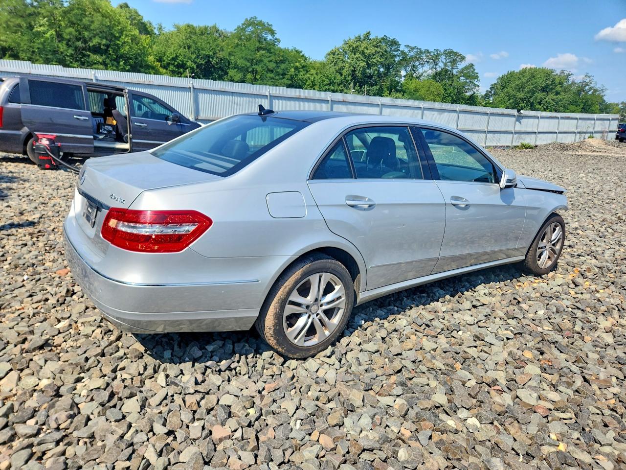 2011 Mercedes-benz E 350 4matic Gray vin: WDDHF8HB7BA354848
