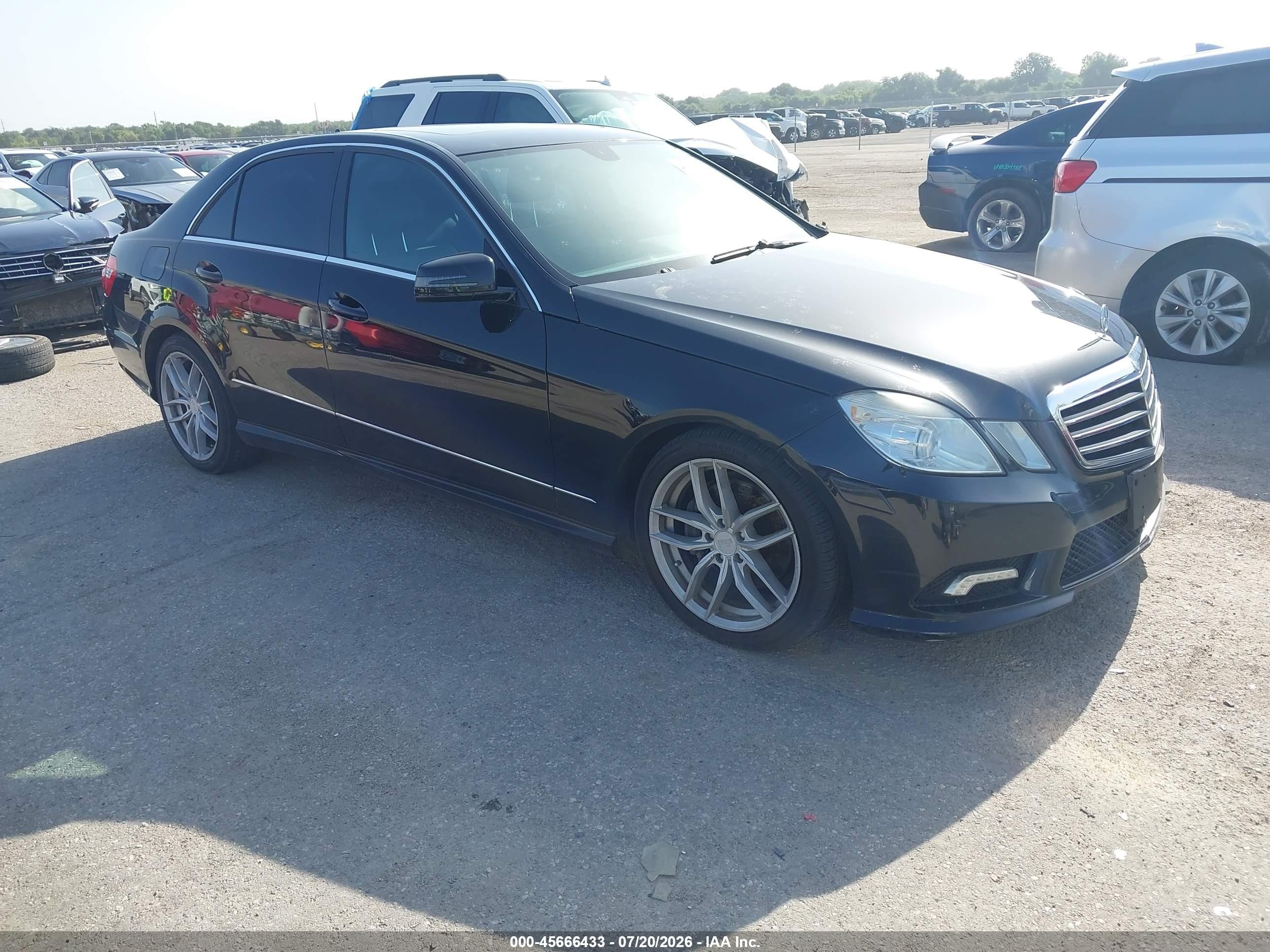2011 Mercedes-benz E 350 4matic Black vin: WDDHF8HB7BA356485